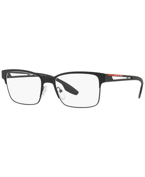 prada linea rossa ps 55iv|Prada Linea Rossa PS 55IV Unisex Rectangle Eyeglasses .